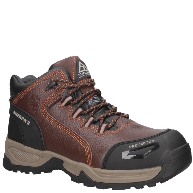 ZAPATO DE SEGURIDAD HOMBRE SHERPA'S - A916 | MARRON - 2