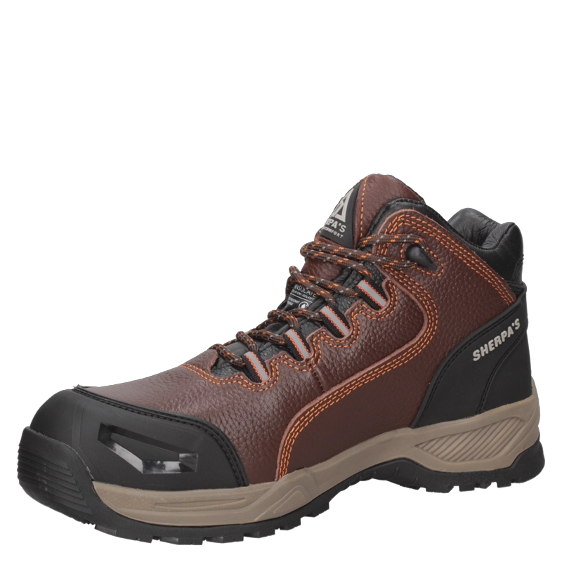 ZAPATO DE SEGURIDAD HOMBRE SHERPA'S - A916 | MARRON - 4