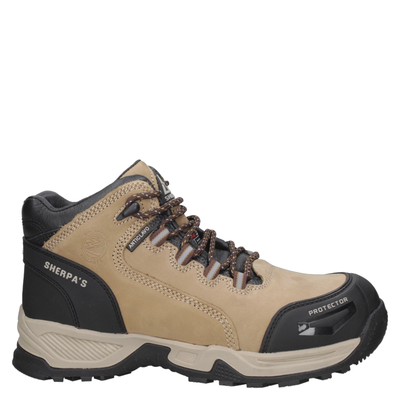ZAPATO DE SEGURIDAD HOMBRE SHERPA'S - A916 | BEIGE - 1
