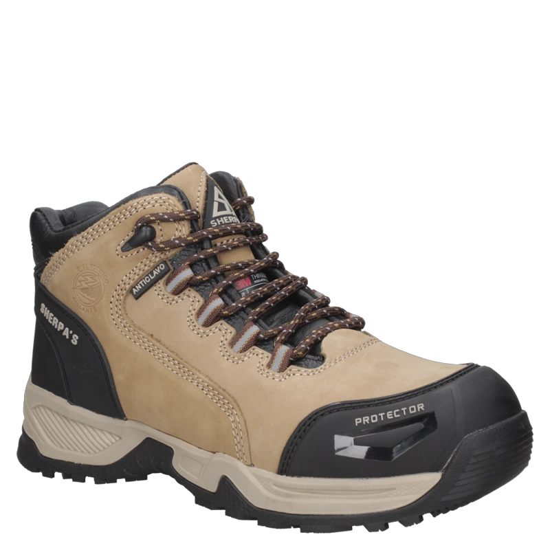 ZAPATO DE SEGURIDAD HOMBRE SHERPA'S - A916 | BEIGE - 2