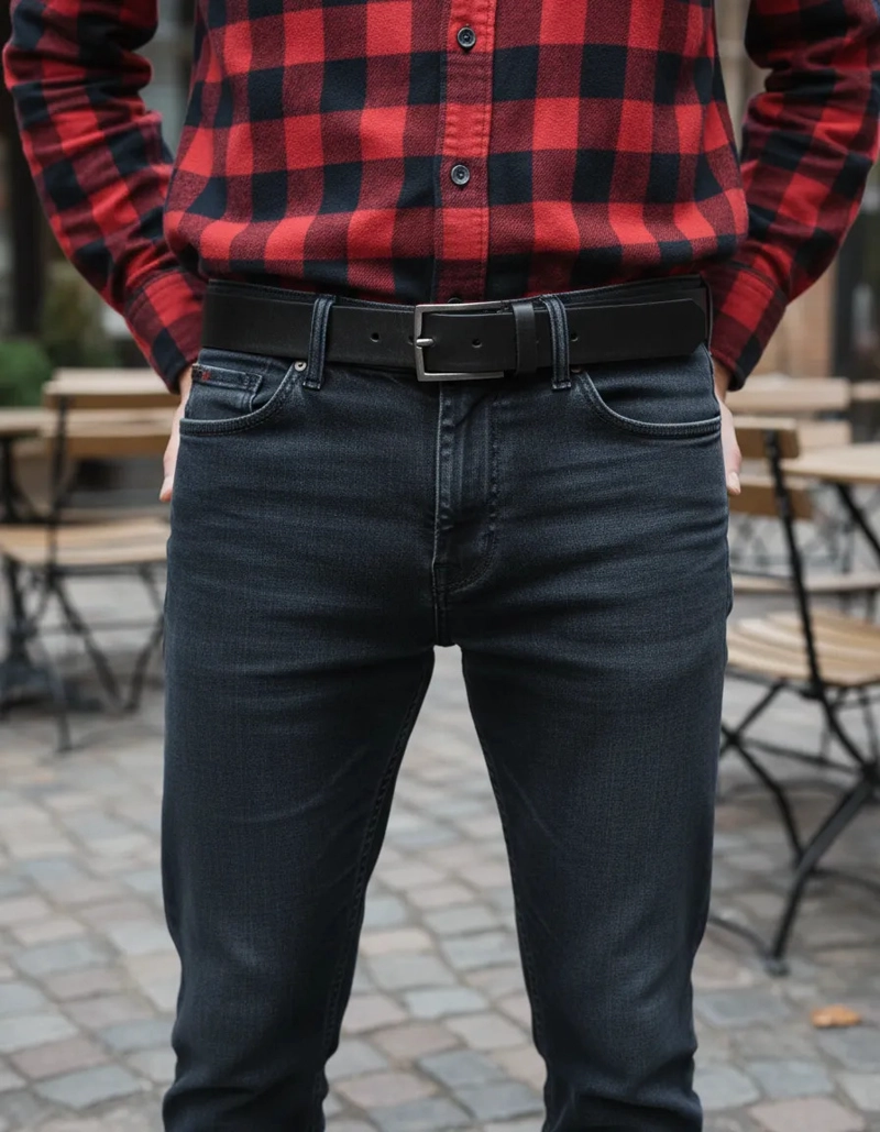 CINTURON CUERO HOMBRE GINO - F971 - 1