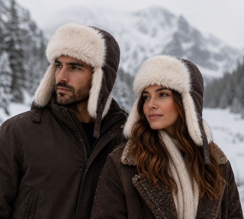 GORRO RUSO UNISEX PANAMA JACK - PJU003X | MARRON - 1