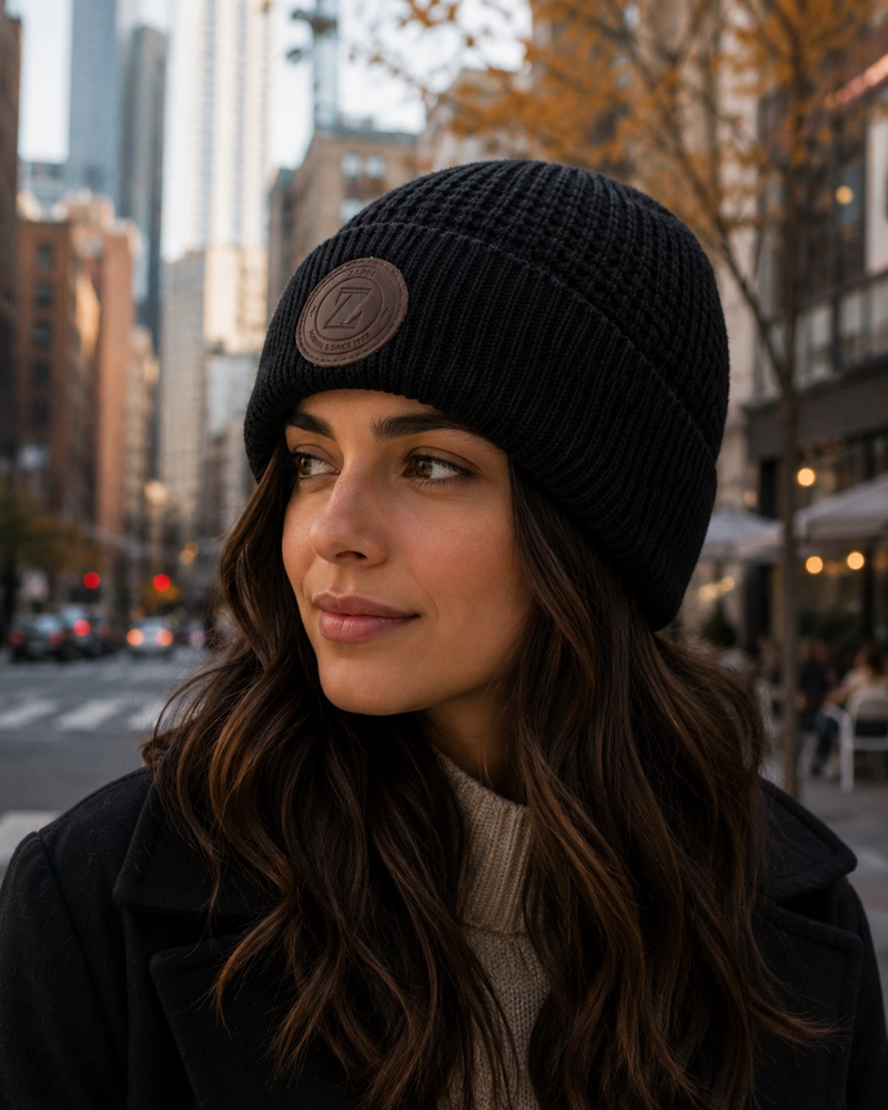 GORRO LANA MUJER ZAPPA - ZAU060X | NEGRO - 1