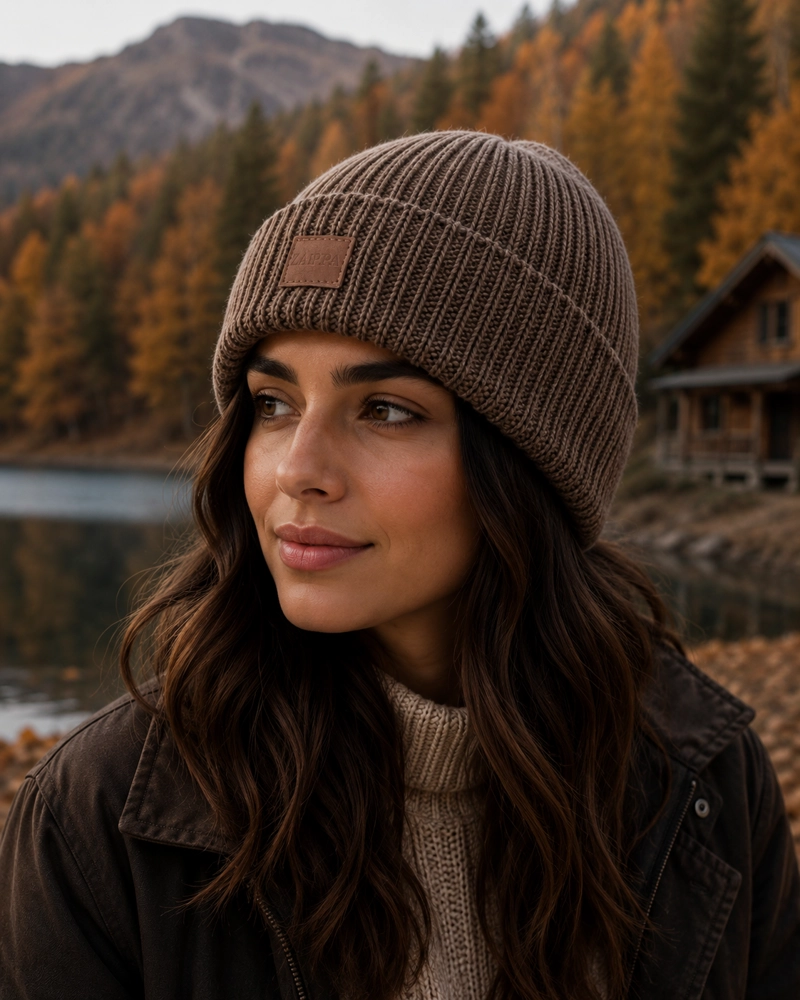 GORRO LANA MUJER ZAPPA - ZAU059X | MARRON - 1