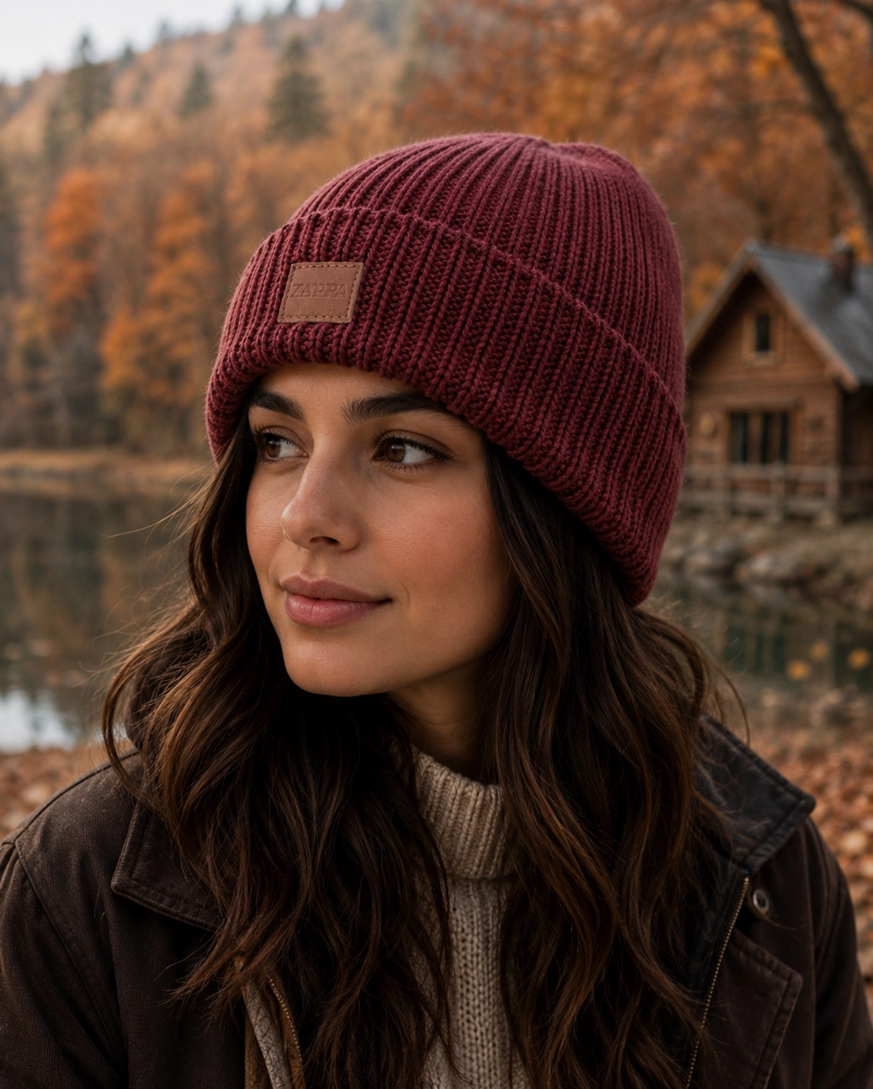 GORRO LANA MUJER ZAPPA - ZAU059X | BORDO - 1