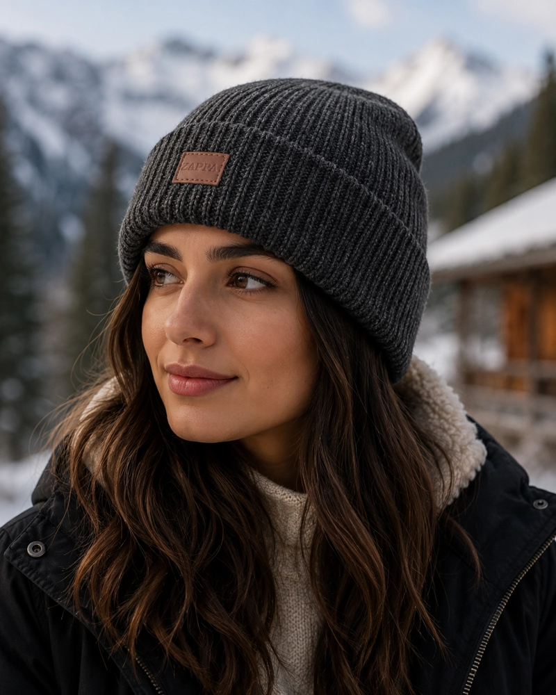 GORRO LANA MUJER ZAPPA - ZAU059X | GRIS - 1