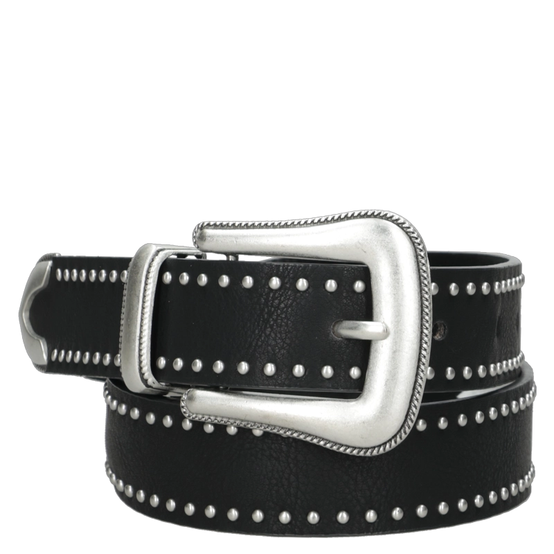 CINTURON MUJER TACHAS POLLINI - POM053X | NEGRO - 1