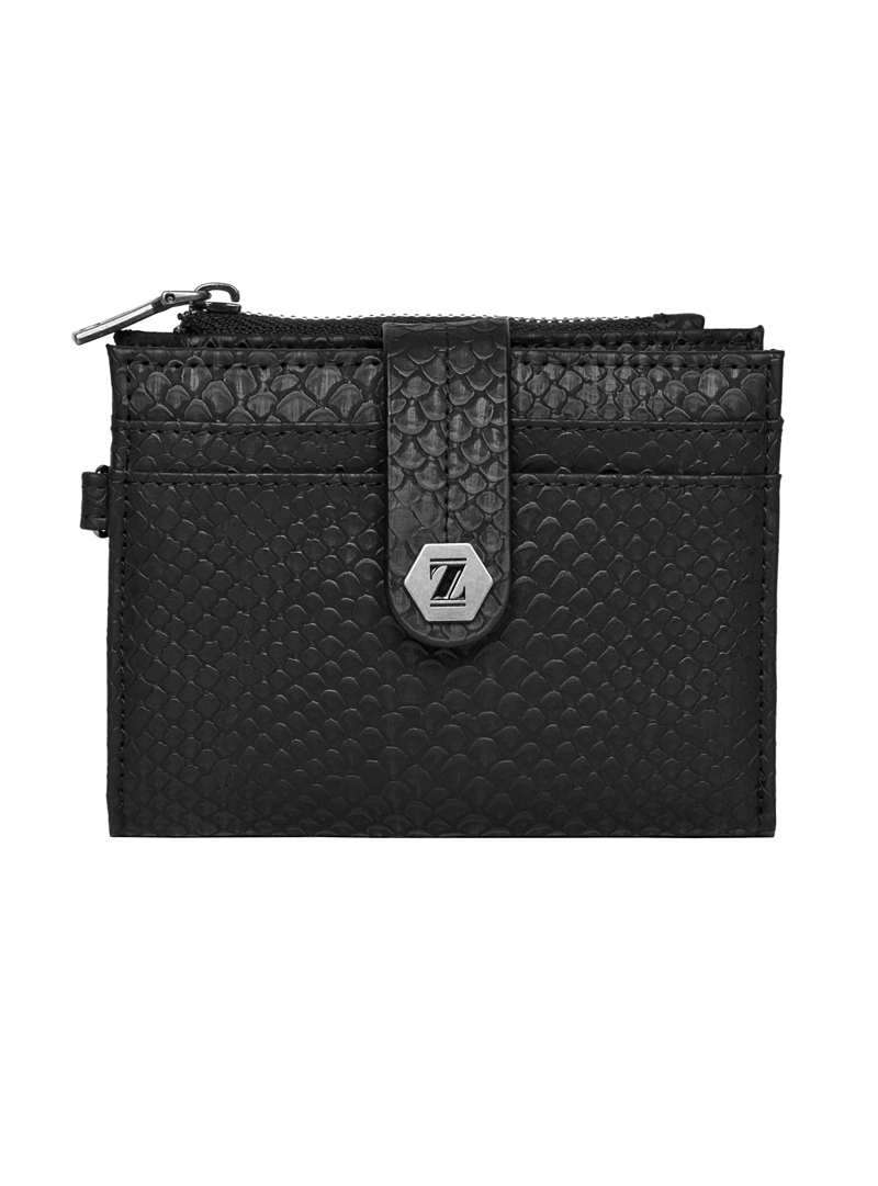 BILLETERA MUJER ESTRUCTURADA ZAPPA - ZAM049X | NEGRO - 1