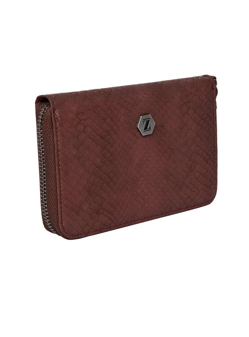 BILLETERA MUJER ESTRUCTURADA ZAPPA - ZAM050X | BORDO - 4