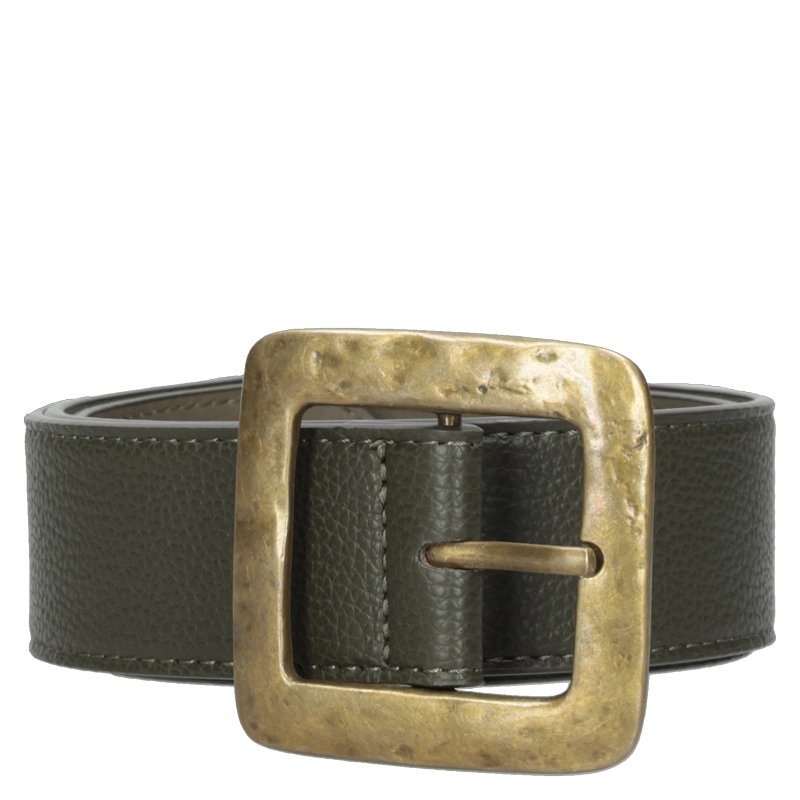 CINTURON MUJER HEBILLA MARTILLADA PANAMA JACK - PJM004X | VERDE - 2