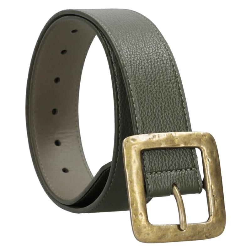 CINTURON MUJER HEBILLA MARTILLADA PANAMA JACK - PJM004X | VERDE - 5