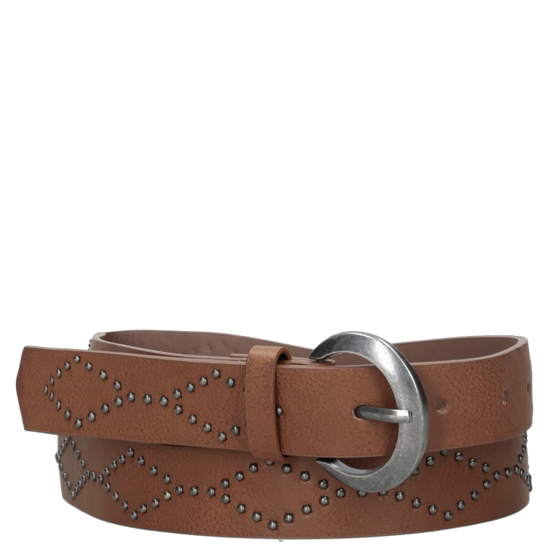 CINTURON MUJER TACHAS PANAMA JACK - PJM001X | MARRON CLARO - 1