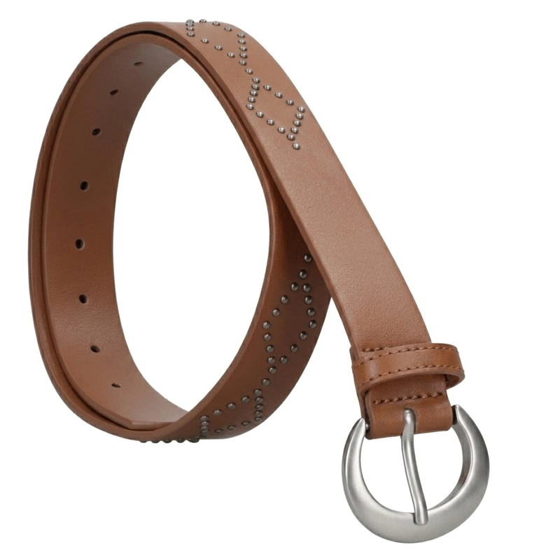 CINTURON MUJER TACHAS PANAMA JACK - PJM001X | MARRON CLARO - 2