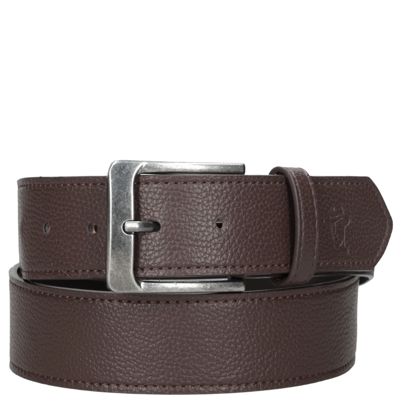 CINTURON HOMBRE BORDE CON COSTURA PANAMA JACK - PJH007X | MARRON OSCURO - 1