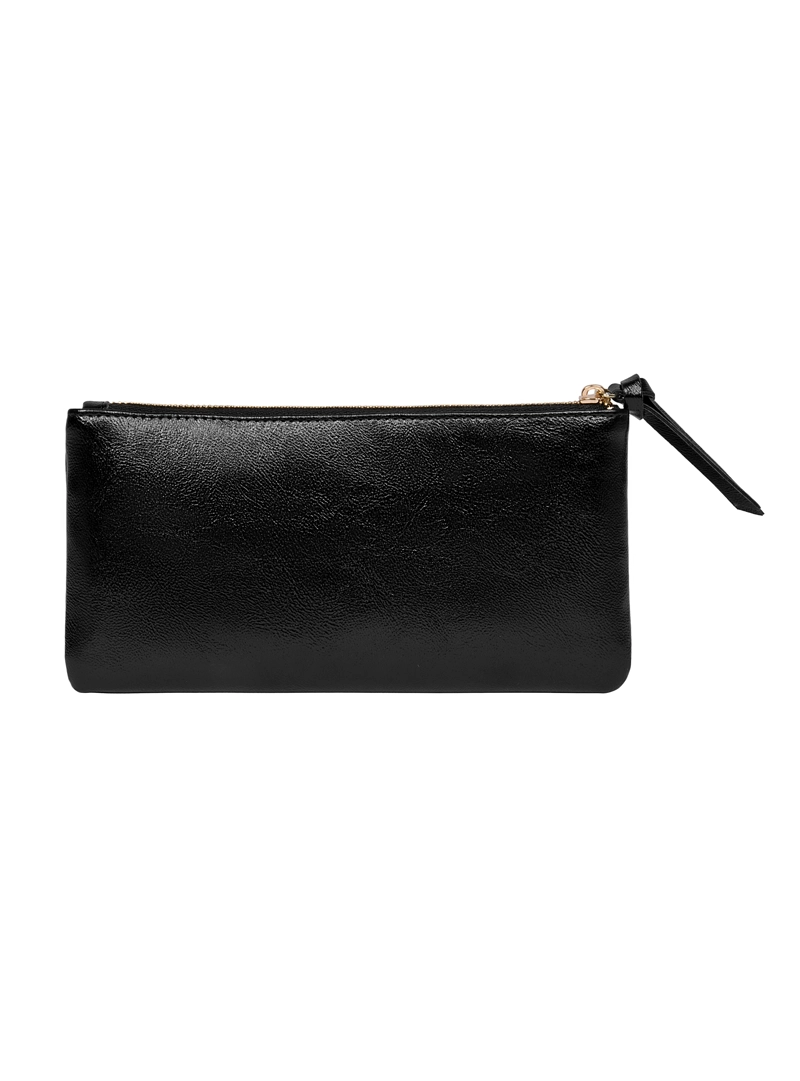 BILLETERA MUJER TIPO MONEDERO XL POLLINI - POM047X | NEGRO - 2