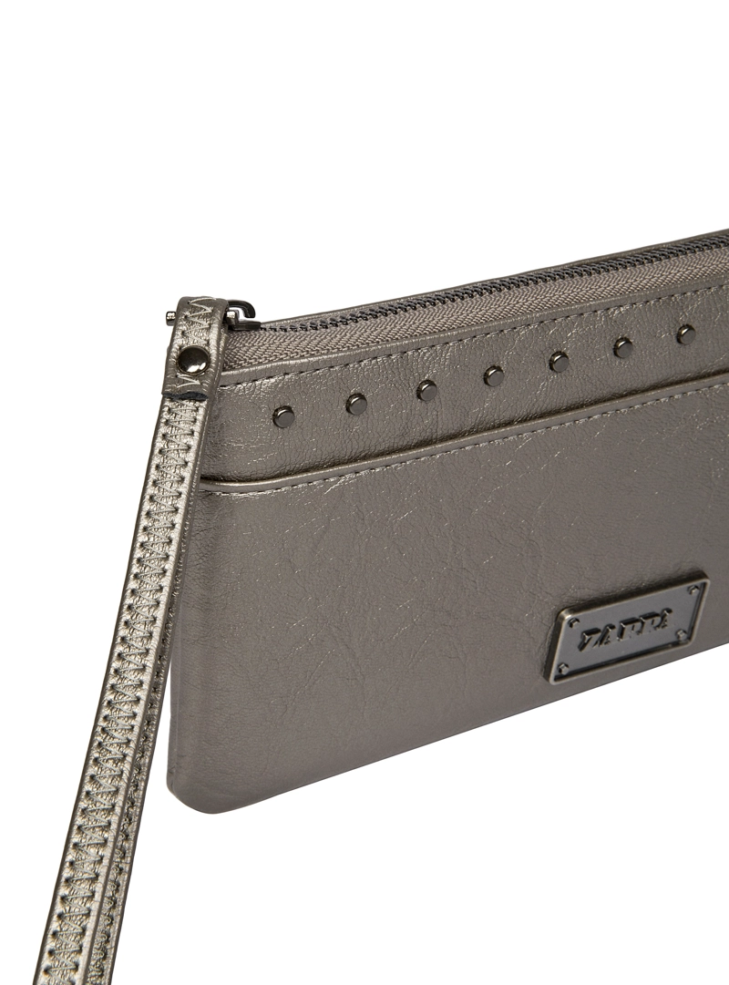 BILLETERA TIPO MONEDERO MUJER CON TACHAS ZAPPA - ZAM045X | NEGRO - 8