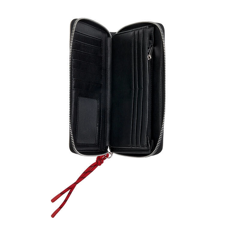 BILLETERA MUJER ESTRUCTURADA XL POLLINI - J864 | MARRON CLARO - 4