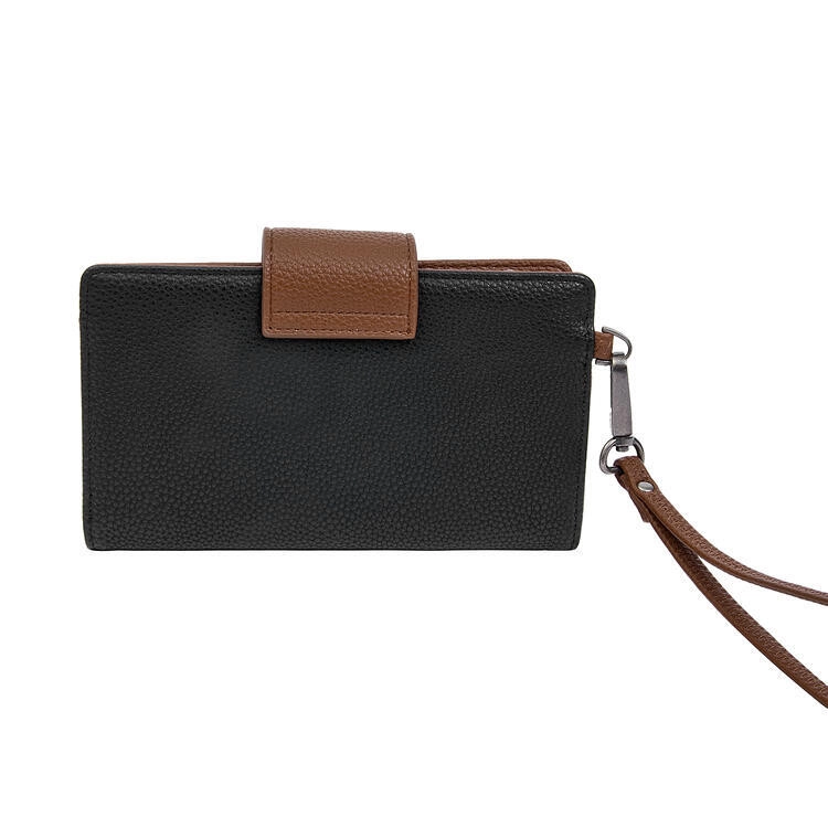 BILLETERA MUJER MULTICOLOR POLLINI - J868 | NEGRO - 3