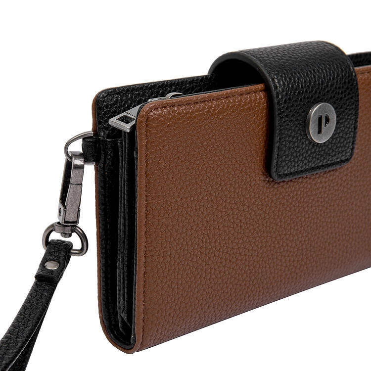 BILLETERA MUJER MULTICOLOR POLLINI - J868 | MARRON - 5