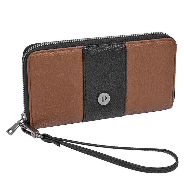 BILLETERA MUJER CASUAL POLLINI - J869 | MARRON - 2