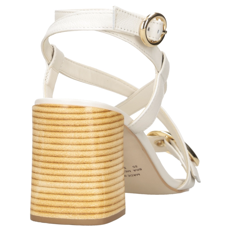 SANDALIA CASUAL MUJER LUZ DA LUA - LDM0163 | BLANCO - 3