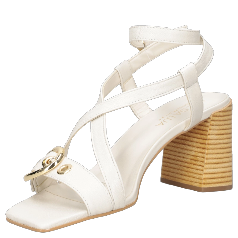 SANDALIA CASUAL MUJER LUZ DA LUA - LDM0163 | BLANCO - 5