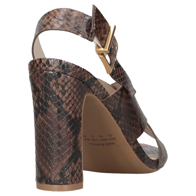 SANDALIA CASUAL MUJER MINGO - MIM0215 | MARRON OSCURO - 3