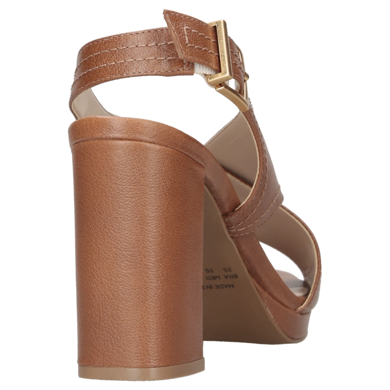 SANDALIA CASUAL MUJER MINGO - MIM0217 | MARRON CLARO - 3