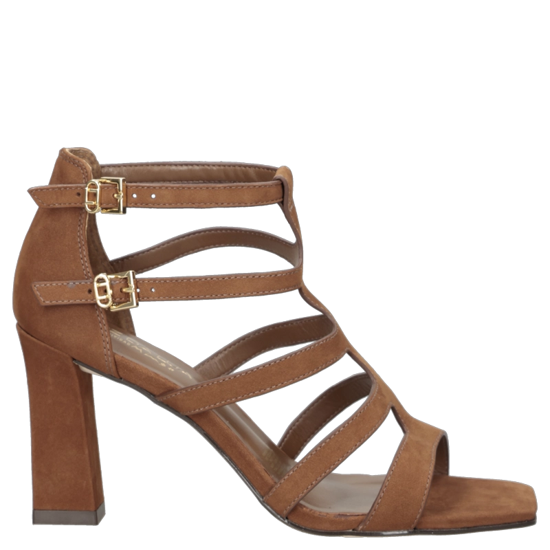 SANDALIA CASUAL MUJER LUZ DA LUA - LDM0166 | MARRON - 6