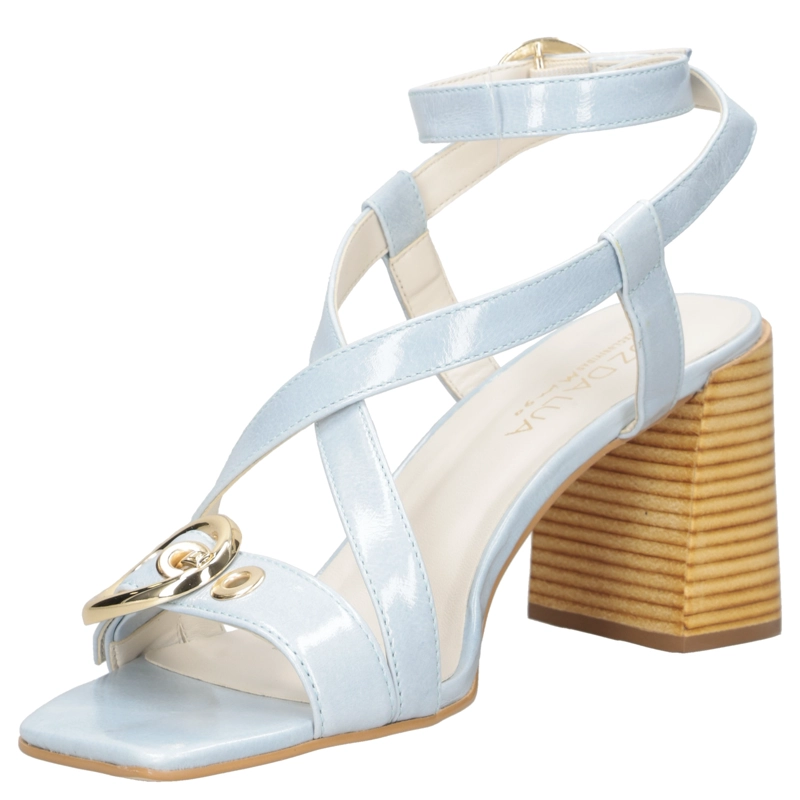 SANDALIA CASUAL MUJER LUZ DA LUA - LDM0163 | CELESTE - 5