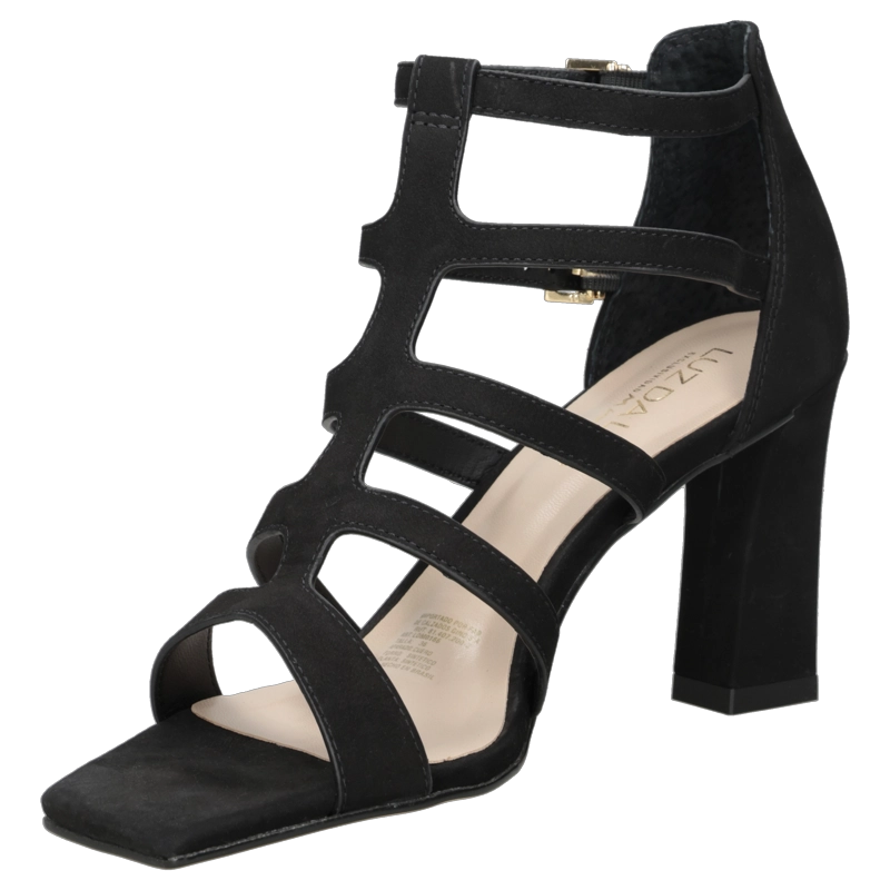 SANDALIA CASUAL MUJER LUZ DA LUA - LDM0166 | NEGRO - 5