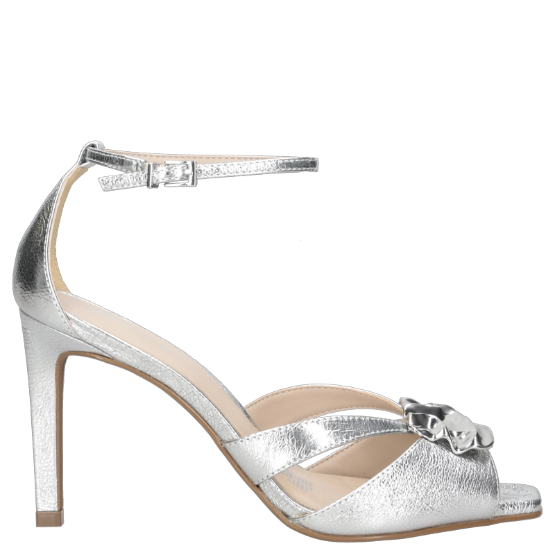 SANDALIA CASUAL MUJER MINGO - MIM0210 | PLATEADO - 1