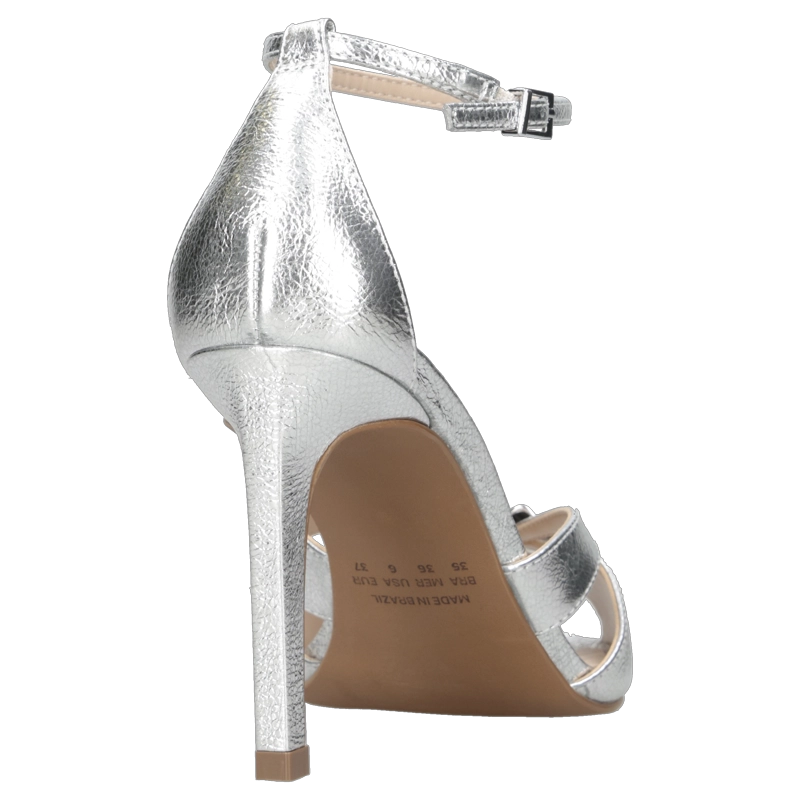 SANDALIA CASUAL MUJER MINGO - MIM0210 | PLATEADO - 3