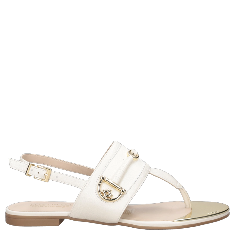 SANDALIA CASUAL MUJER LUZ DA LUA - LDM0169 | BLANCO - 1