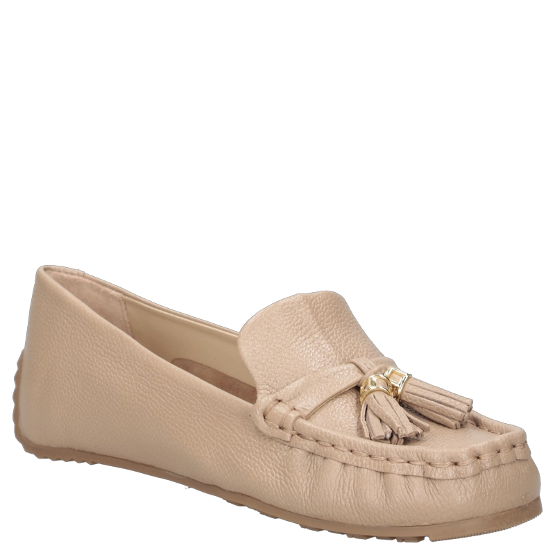 MOCASIN CASUAL MUJER LUZ DA LUA - LDM0155 | BEIGE - 2
