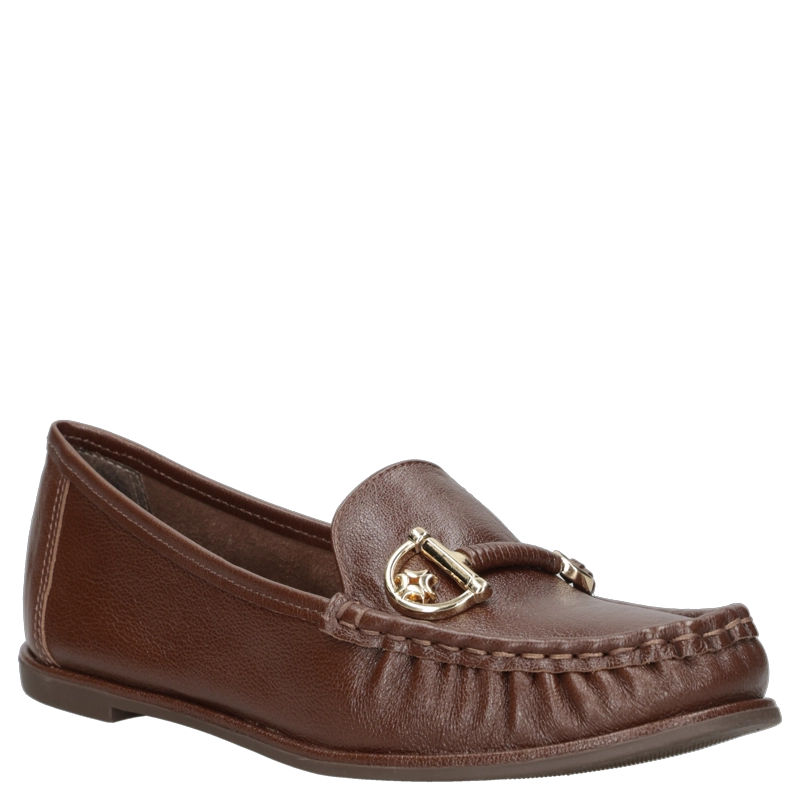 MOCASIN CASUAL MUJER LUZ DA LUA - LDM0167 | MARRON - 7