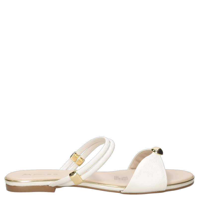 SANDALIA CASUAL MUJER MINGO - MIM0227 | BLANCO - 1