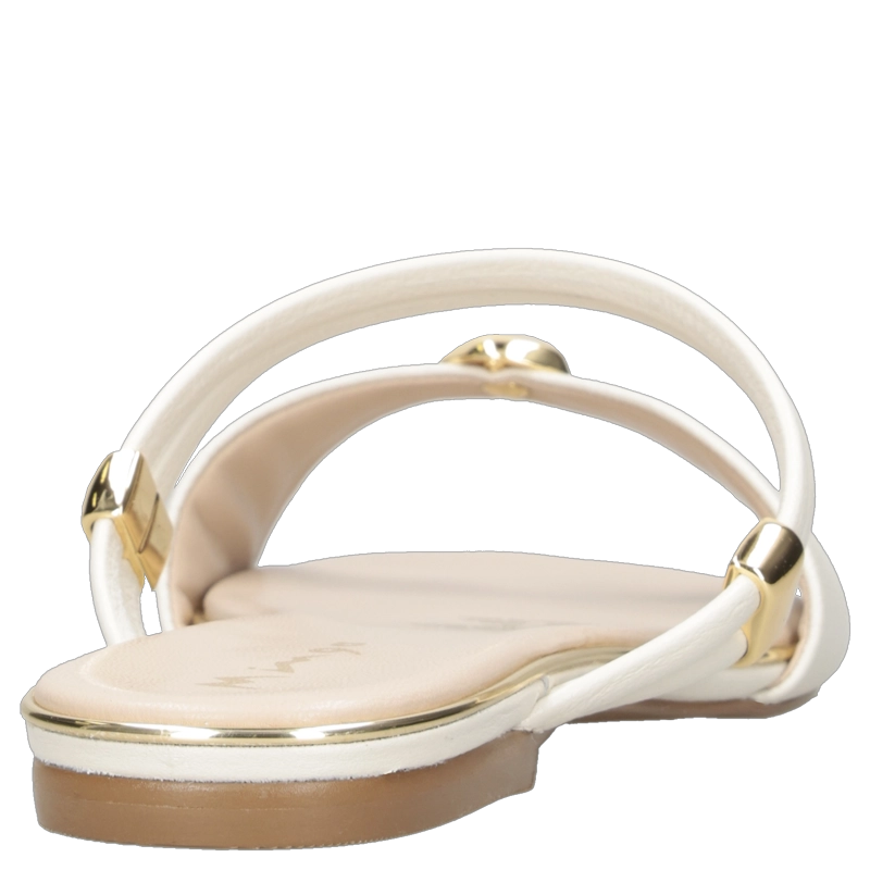 SANDALIA CASUAL MUJER MINGO - MIM0227 | BLANCO - 3