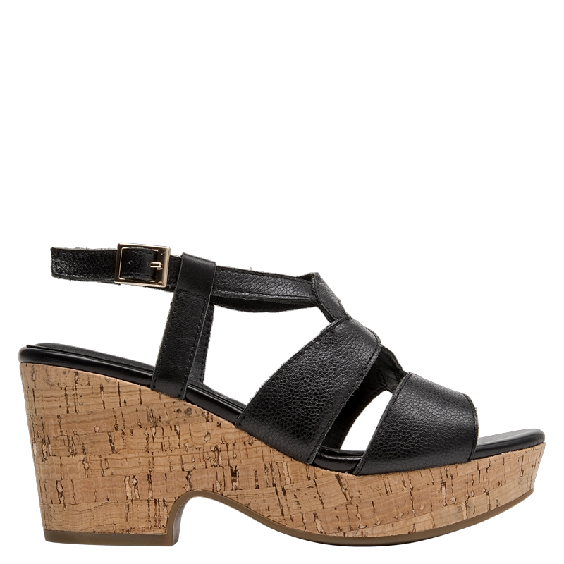 SANDALIA CASUAL MUJER 16 HRS - 16M0383 | NEGRO - 1