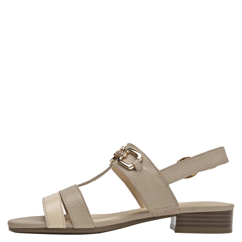 SANDALIA CASUAL MUJER 16 HRS - 16M0416 | BEIGE - 4