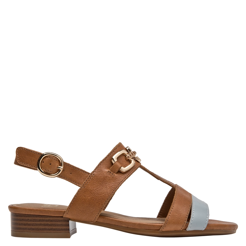 SANDALIA CASUAL MUJER 16 HRS - 16M0416 | BEIGE - 6