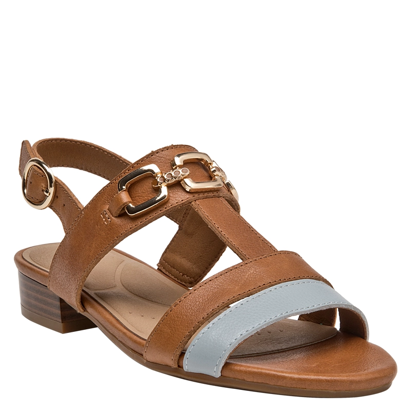 SANDALIA CASUAL MUJER 16 HRS - 16M0416 | BEIGE - 7