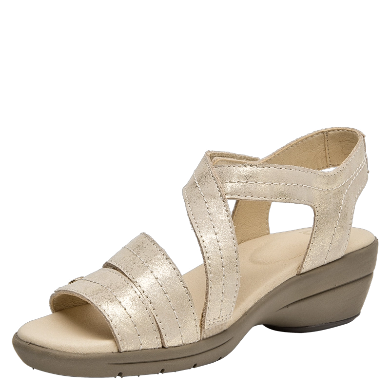SANDALIA CASUAL MUJER 16 HRS - 16M0381 | DORADO - 5