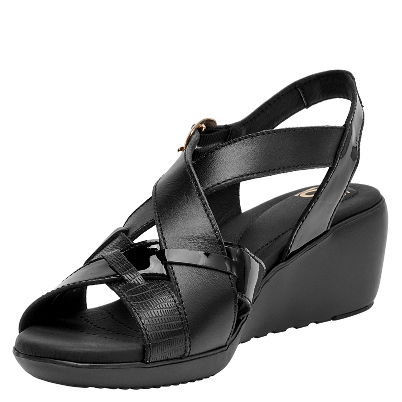 SANDALIA CASUAL MUJER 16 HRS - 16M0399 | NEGRO - 5