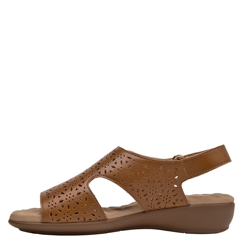 SANDALIA CASUAL MUJER 16 HRS - 16M0389 | MARRON - 5