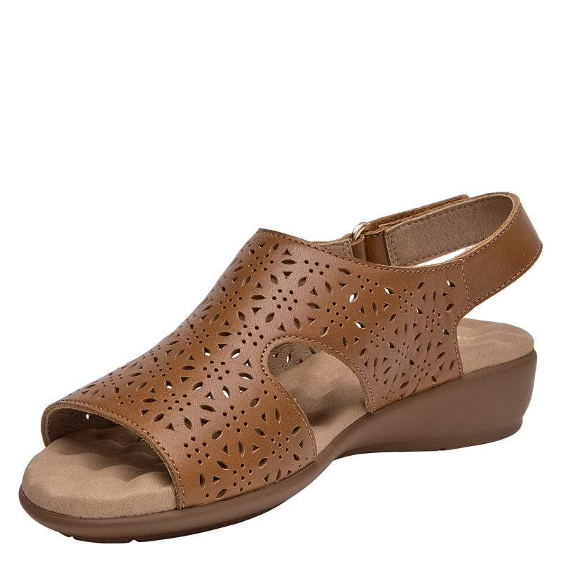 SANDALIA CASUAL MUJER 16 HRS - 16M0389 | MARRON - 6