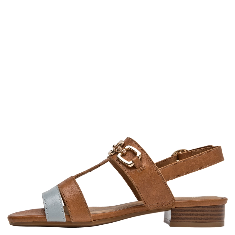 SANDALIA CASUAL MUJER 16 HRS - 16M0416 | MARRON - 5