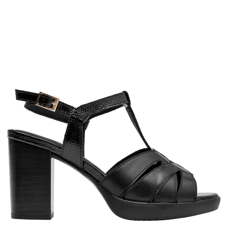 SANDALIA CASUAL MUJER 16 HRS - 16M0393 Negro 38