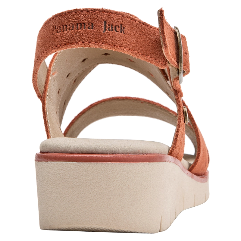 SANDALIA CASUAL MUJER PANAMA JACK - PJM0363 | ROJO - 3