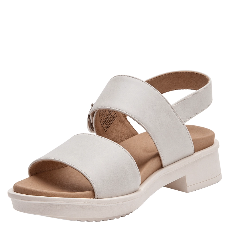 SANDALIA CASUAL MUJER 16 HRS - 16M0492 | BLANCO - 5